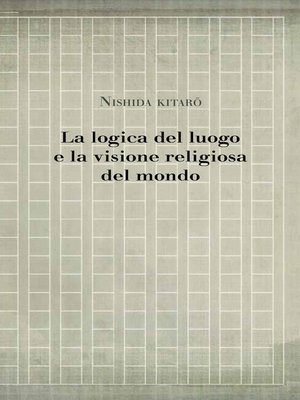 cover image of La logica del luogo e la visione religiosa del mondo